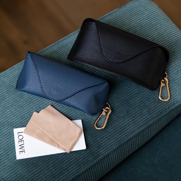 Loewe X PAULA'S IBIZA Men Sunglasses Metallic Blue Mirror Pilot LW40132I 05X - Picture 8 of 9